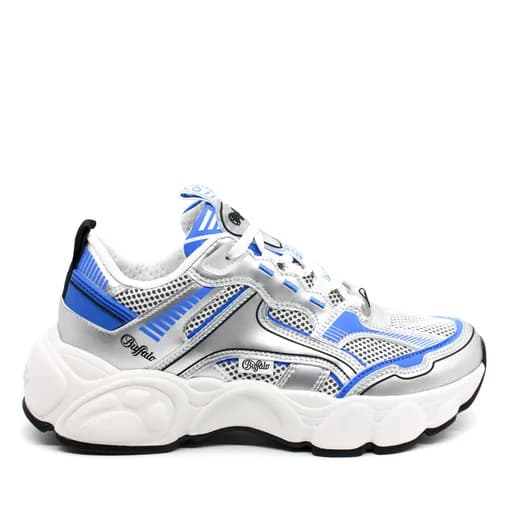 Γυναικεία CLD Run Jog Sneakers Ασημί Buffalo BUF1636184-SILVER WHITE BLUE