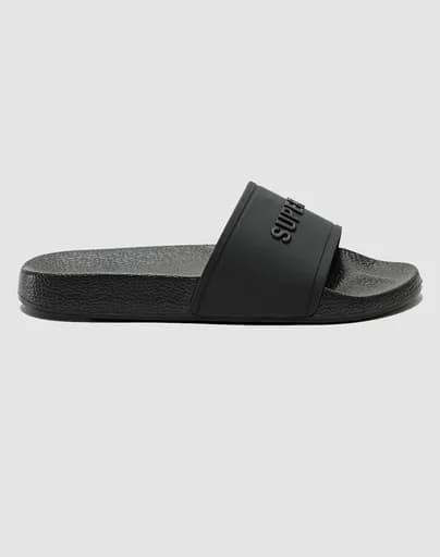 SUPERDRY D3 SDNA PREMIUM GRAPHIC POOL SLIDE ΠΑΠΟΥΤΣΙ ΑΝΔΡΙΚΟ MF310292A-02A Black