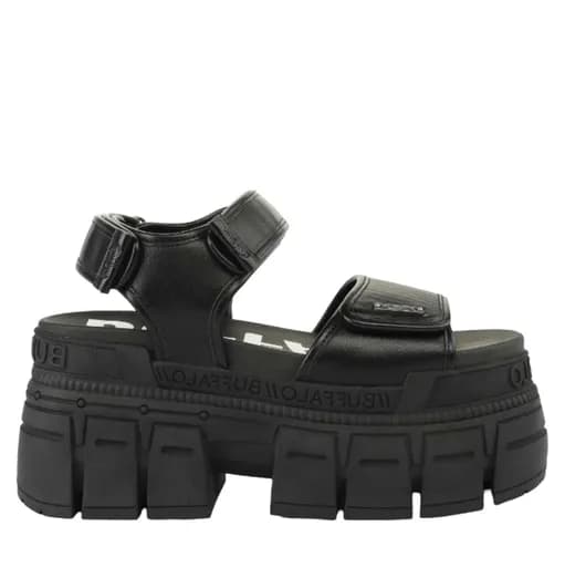 Γυναικεία Gospher Σανδάλια Μαύρα Buffalo BUF1602310-BLACK