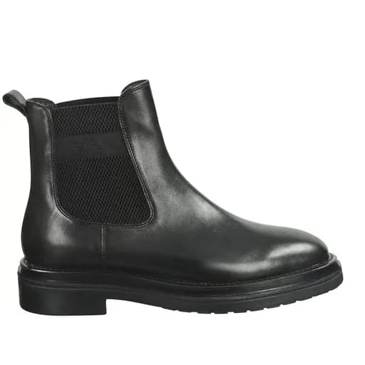 Ανδρικά Δερμάτινα Μποτάκια Gant Boggar 27651332 G00 Μαύρα