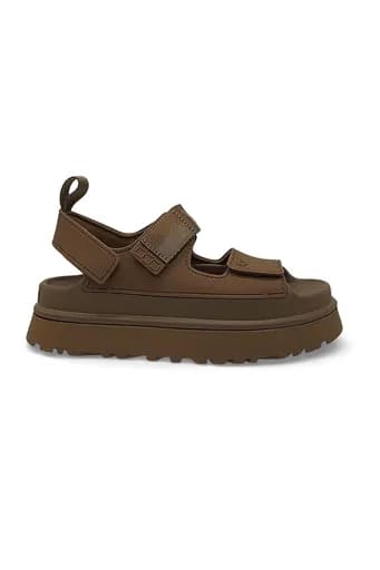 UGG ΠΑΠΟΥΤΣΙΑ ΠΕΔΙΛΑ GOLDENGLOW LOGO ΚΑΦΕ