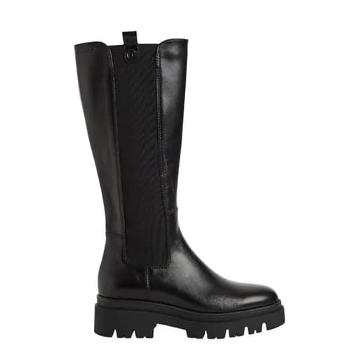 Γυναικείες μπότες Tamaris 1-25608-41 001 μαύρο δέρμα