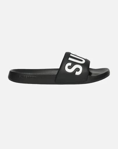 SUPERDRY D3 SDNA SUPERDRY POOL SLIDE ΠΑΠΟΥΤΣΙ ΓΥΝΑΙΚΕΙΟ WF310256A-02A Black