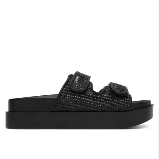 Γυναικεία Σανδάλια Flatforms DKNY Piper K2691150 Μαύρα