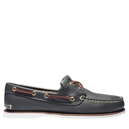 Ανδρικά Δερμάτινα Παπούτσια Navy Μπλε Timberland TB174036-484
