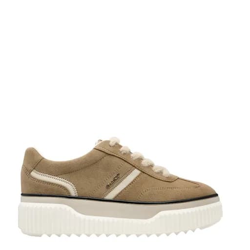 Γυναικεία Sneakers Tamaris 1-23753-45 310 κάμελ δέρμα καστόρ