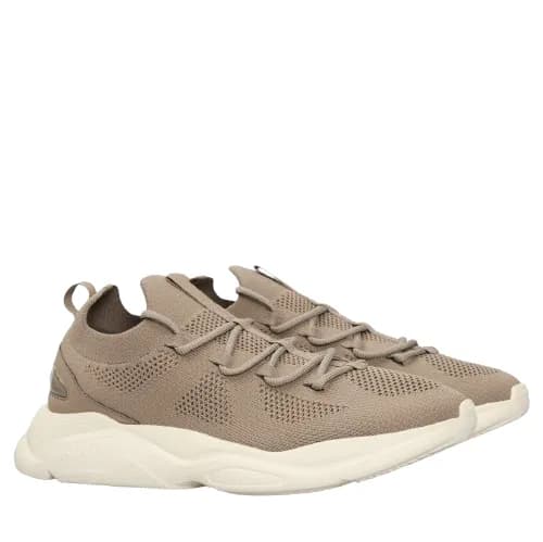 Ανδρικά Leon Runn Kn Lace Up Sneakers Καφέ Hugo 50541684-242