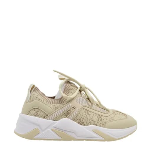 Γυναικεία sneakers GUESS FLPGENFAM12-MULTI GENGA μπεζ