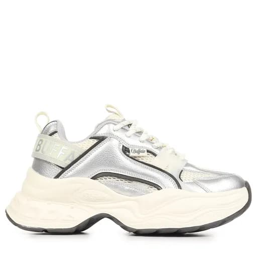 Γυναικεία Sneakers Buffalo Yuno BN1636643 White/Black/Silver