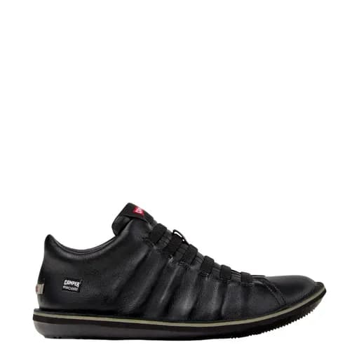 Ανδρικά μποτάκια Camper K300479-008 Beetle Guard Negro/ Human Ry Somera-Ne Black μαύρο δέρμα
