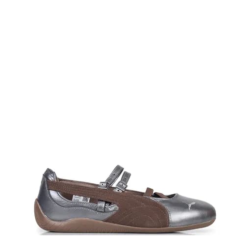 Μοκασίνια-Μπαλαρίνες γυναικείες Puma Καφέ 408197-01 Speedcat Ballet Lux Wns 262