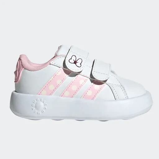 adidas X Disney Minnie Mouse Grand Court Toddler Shoes