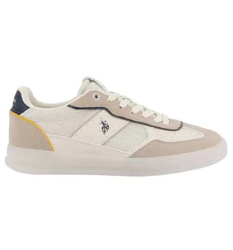 U.S. Polo Assn. Ανδρικά Sneakers CAMPY006-CRE-LBE01 Εκρού
