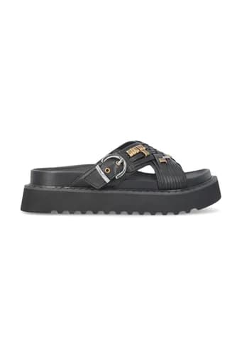PINKO ΠΕΔΙΛΟ KATE 09 - SANDAL NAPPA ΜΑΥΡΟ