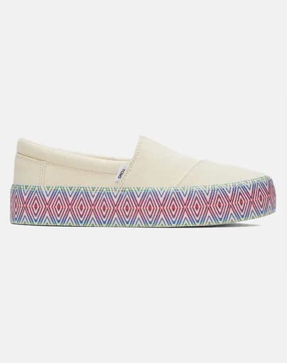 TOMS NAT CVS/DMND GLB WM ALPFNX SNEAK. 10019814-NATURAL Multi