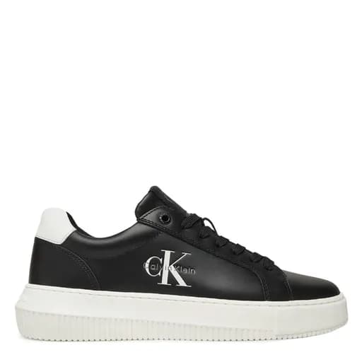 Γυναικεία Δερμάτινα Sneakers Calvin Klein YW0YW01872-0GM Μαύρα