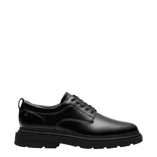 Ανδρικά παπούτσια Clarks Badbury Lace 26183265 μαύρο δέρμα