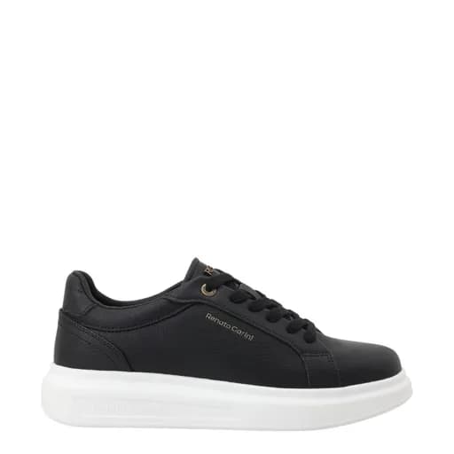 Ανδρικά sneakers Renato Garini 911-700 BLACK GRAIN W57009113T28 μαύρο
