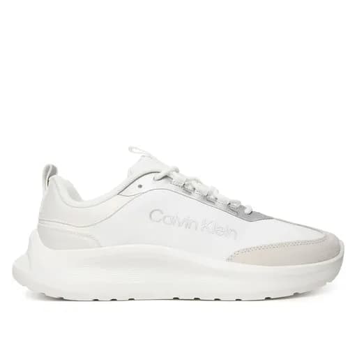 Γυναικεία Sneakers Calvin Klein Light Eva Runner HW0HW03149-05Y Λευκό Ασημί