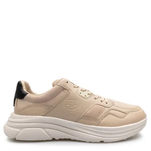 Ανδρικά Δερμάτινα Sneakers Tommy Hilfiger Premium FM0FM04879 AES Μπεζ