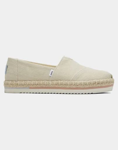 TOMS NATURAL HEAVY TWILL WM ALPPRO ESP 10017830-NATURAL Ivory