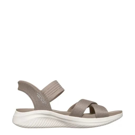 Γυναικεία πέδιλα SKECHERS 119975/TPE ULTRA FLEX 3.0 SANDAL-NEVER BETTER TAUPE μπεζ