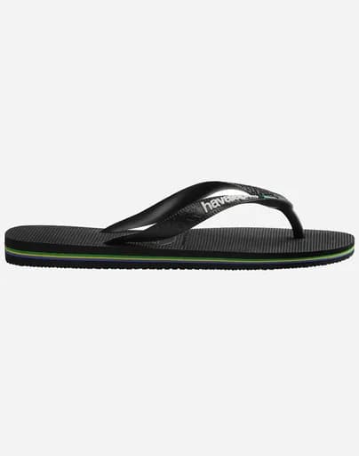 HAVAIANAS BRAZIL LOGO ΣΑΓΙΟΝΑΡΕΣ 4110850-1069 Black