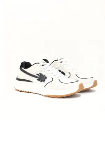 PALM ANGELS ΠΑΠΟΥΤΣΙΑ SNEAKERS M MINSTER SNEAKERS ΛΕΥΚΟ-ΜΑΥΡΟ