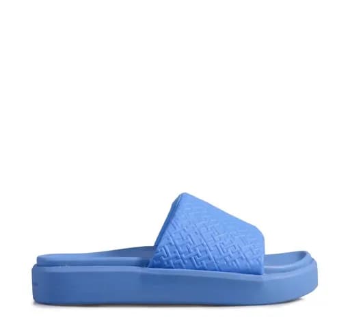 Γυναικείες Παντόφλες Tommy Hilfiger Platform Pool Slide FW0FW07855 C30 Μπλε