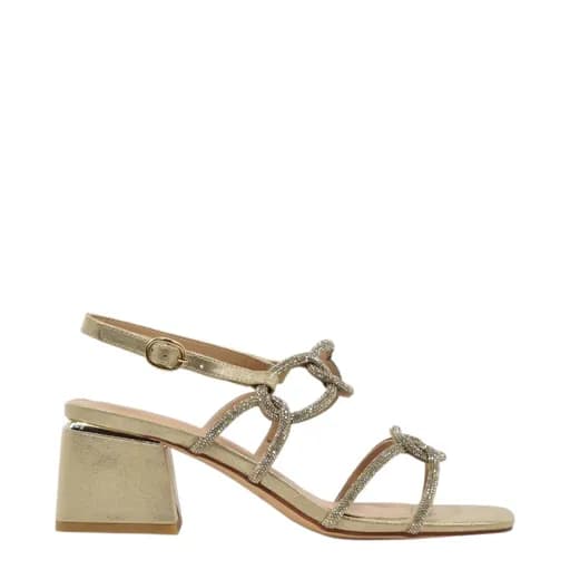 Γυναικεία πέδιλα ALMA EN PENA V2650205 SARA GOLD χρυσό