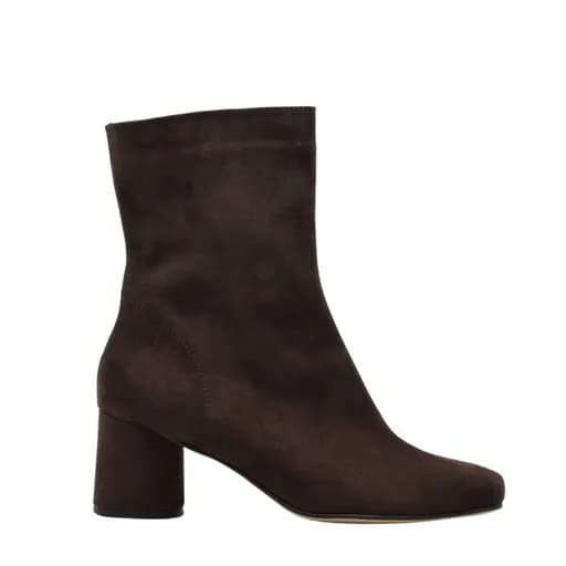 Γυναικεία μποτάκια Piedini 058 καφέ suede
