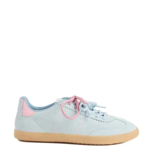 Γυναικεία Sneakers Tamaris 1-23609-46 880 μπλε δέρμα καστόρ