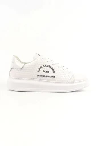 KARL LAGERFELD ΠΑΠΟΥΤΣΙΑ SNEAKERS KAPRI KL MONOGRAM LO ΛΕΥΚΟ