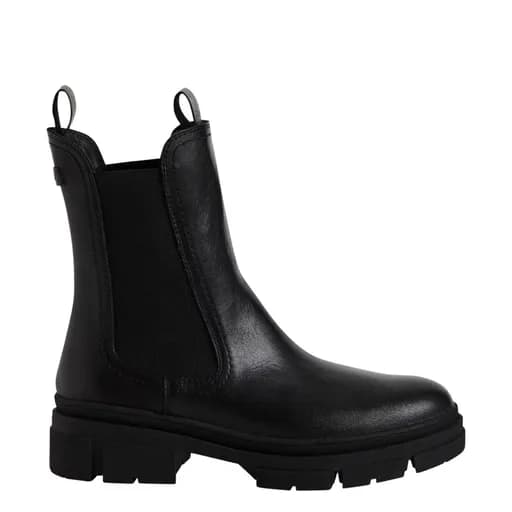Γυναικεία μποτάκια Tamaris 1-25901-41 003 μαύρο δέρμα