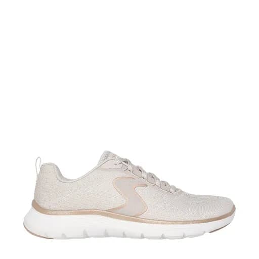 Γυναικεία sneakers SKECHERS 150215/NTGD FLEX APPEAL 5.0-LUXE GLOW NATURAL/GOLD μπεζ