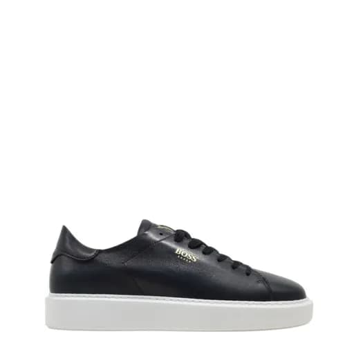 Ανδρικά sneakers BOSS D5720 NAVY GARDA μπλε δέρμα