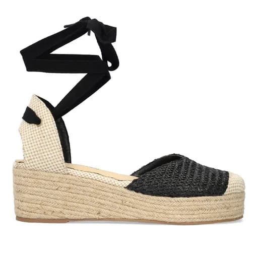 Andres Machado AM5757-01 Πλατφόρμα Μαύρο 7cm