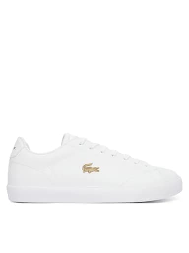 Lacoste Ανδρικά Δερμάτινα Sneakers Lerond Set 50CMA001621G Λευκό