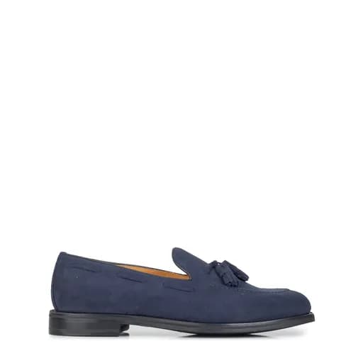 Μοκασίνια ανδρικά Berwick Μπλε HO437 Superbuck Baltic 4949 Suede 100