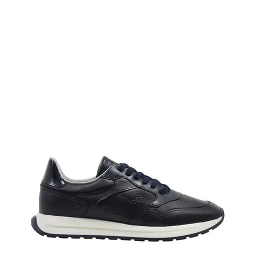 Ανδρικά sneakers BOSS DE293 BLUE VAPOR μπλε δέρμα
