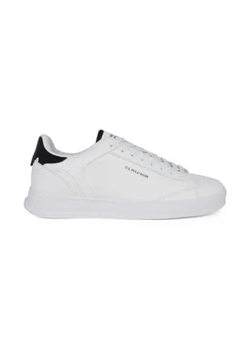 U.S.POLO ASSN ΠΑΠΟΥΤΣΙΑ SNEAKERS CAMPY002A ΛΕΥΚΟ-ΜΑΥΡΟ