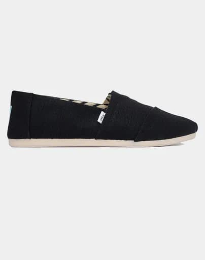 TOMS BLK HRTG CNVS MN ALPR ESP 10020792-BLACK Black