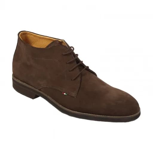 Bigshoes KL37200-05 Δερμάτινο Dress Καφέ