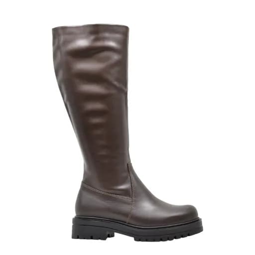Γυναικείες μπότες Robinson 129666 καφέ δέρμα