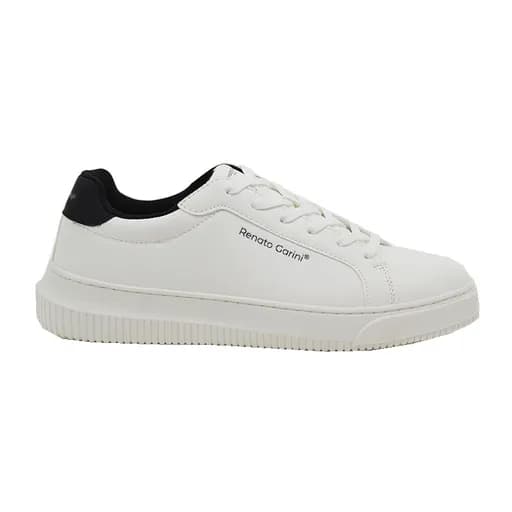 Ανδρικά sneakers Renato Garini 020-65V ΛΕΥΚΟ ΜΑΥΡΟ Χ23 CLOE-0002M WHITE/BLACK R565V020248309 λευκό