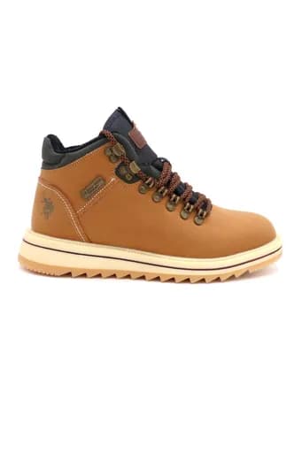 U.S POLO ASSN ΠΑΠΟΥΤΣΙΑ ΜΠΟΤΑΚΙ VIKING002 ΚΑΜΕΛ