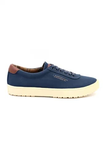 BARBOUR ΠΑΠΟΥΤΣΙΑ SNEAKERS WALLSEND 2 ΜΠΛΕ