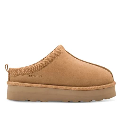 Γυναικείες Δερμάτινες Παντόφλες S.Oliver 5-27104-43 3A5 Ταμπά