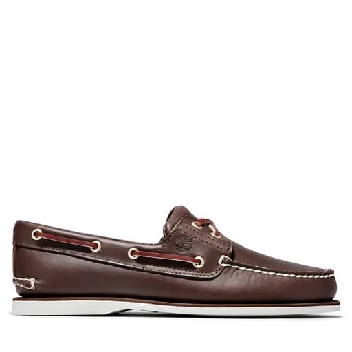 Ανδρικά Δερμάτινα Μοκασίνια Timberland Classic Boat TB074035214 Brown