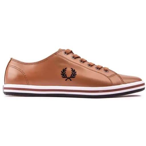 Fred Perry Ανδρικό Δερμάτινο Sneaker Kingston B4333-T17 Ταμπά